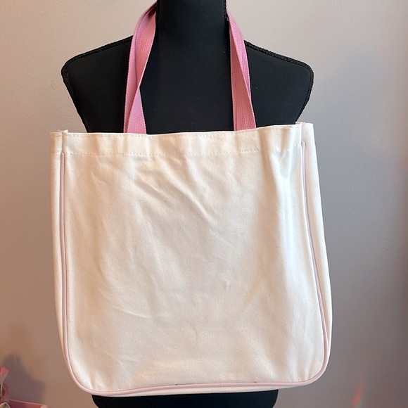 5/$25 💖 Hello kitty white canvas tote bag - Picture 2 of 4